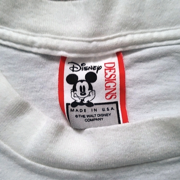 Vintage 1980's Mickey Mouse Shirt, Oversized, Disney World Screen Printed Tee - Picture 4 of 10